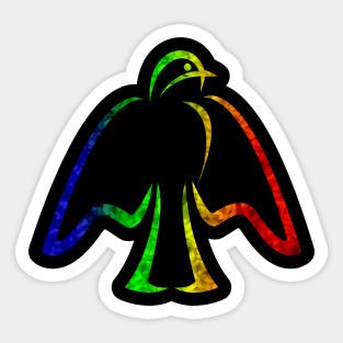 Freedom Bird Dove Peace Faith Design Sticker